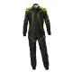 KS-3X ART STYLE 2 OVERALL FIA 8877-2022 – FOR KIDS Black - Fluo Yellow