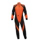 KS-3X OVERALL FIA 8877-2022 Black - Fluo Orange