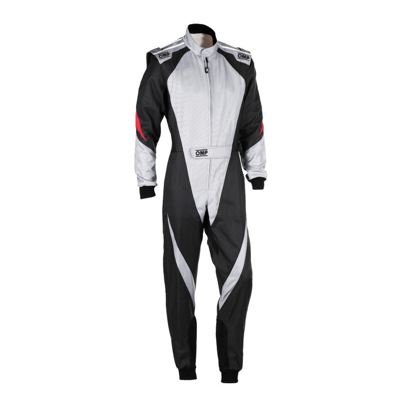 KS-3X OVERALL FIA 8877-2022 FOR KIDS Gray - Black