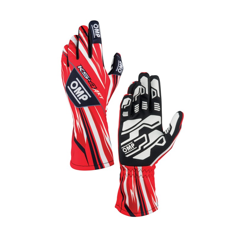 KS-4 ART GLOVES Red- White