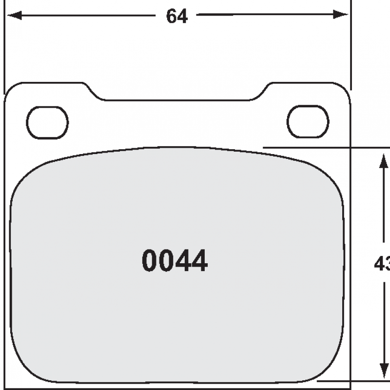 Low bite. ABS-friendly.Race brake pads - Audi RS3 LMS TCR / Caterham / Citroen / Ginetta / Lotus / Peugeot / Renault / Seat Leon Cupra TCR