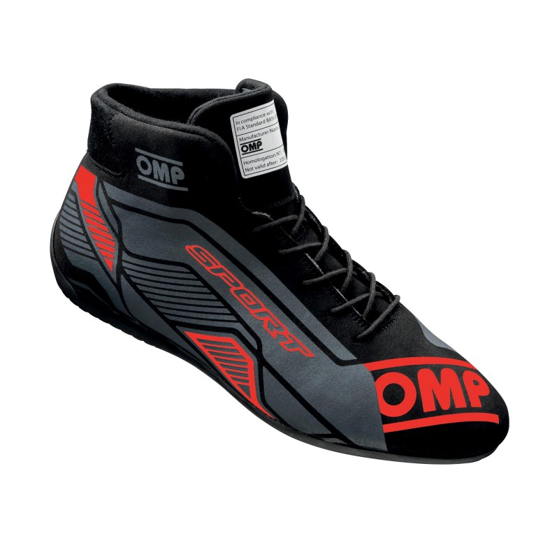 OMP SPORT SHOES FIA 8856-2018 Black - Red
