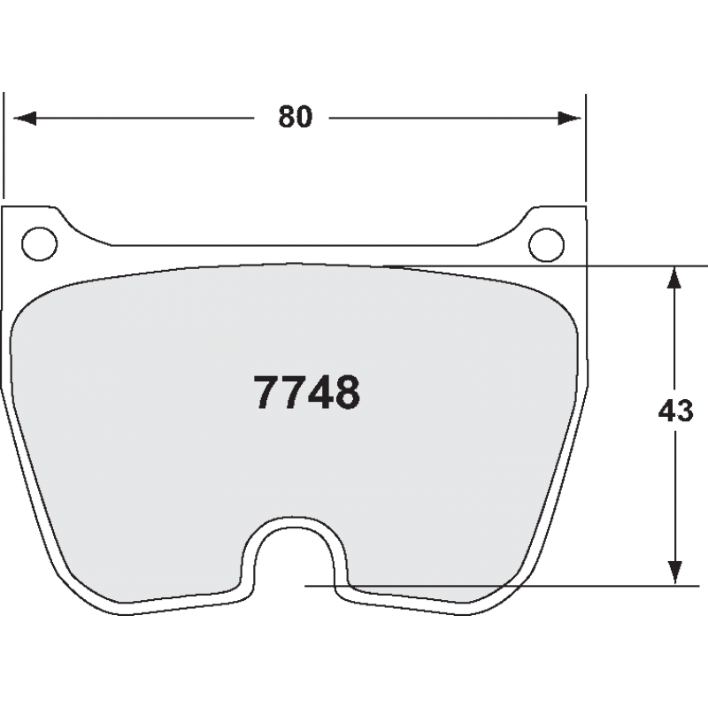 Race brake pads - PFC