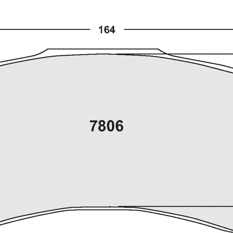 Sprint compound for circuit / rally. Race brake pads - Acura / Bentley GT3 / NASCAR front pad