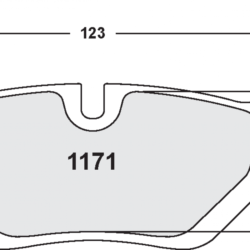 Sprint / medium distance compound with good bite. Race brake pads - PFC