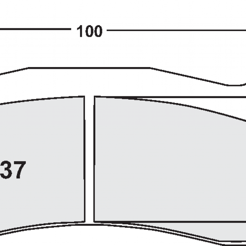 Sprint / medium distance compound with good bite. Race brake pads - PFC