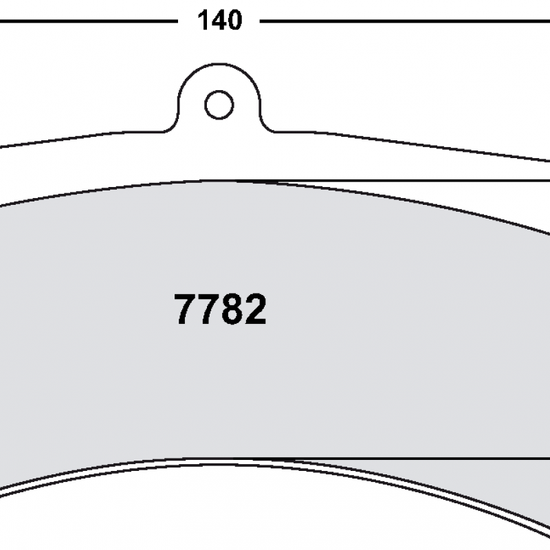 Sprint / medium distance compound with good bite. Race brake pads - PFC