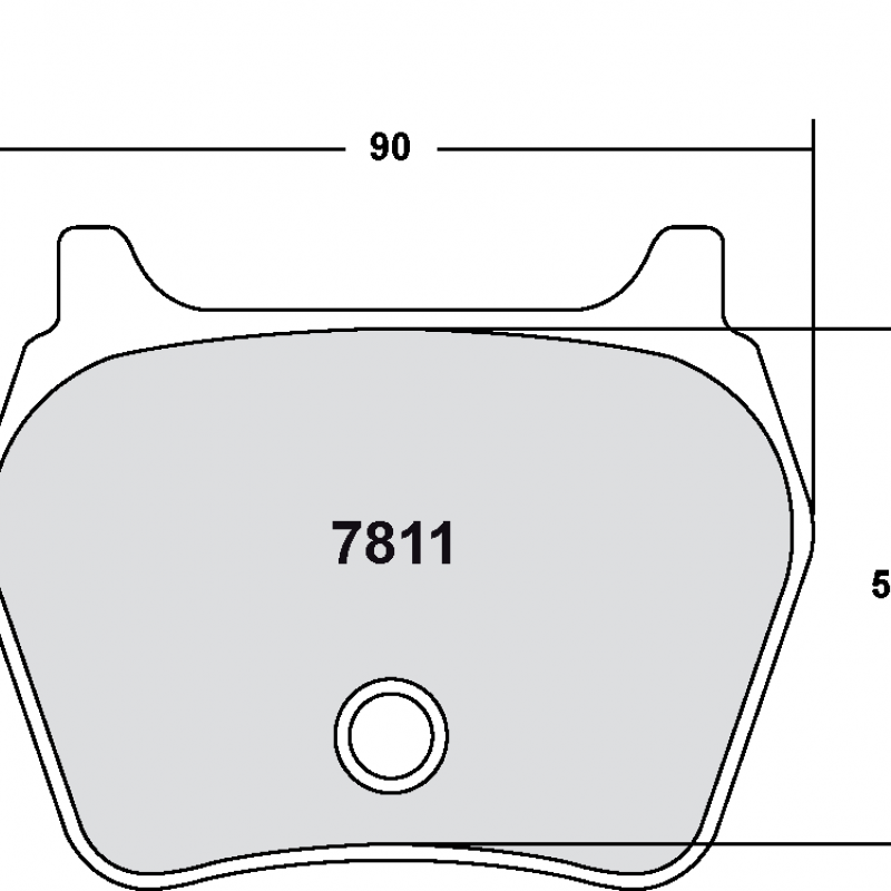 Sprint / medium distance compound with good bite. Race brake pads - PFC