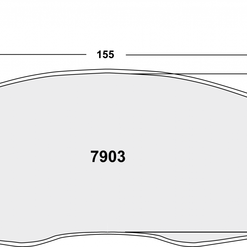 Sprint / medium distance compound with good bite. Race brake pads - PFC