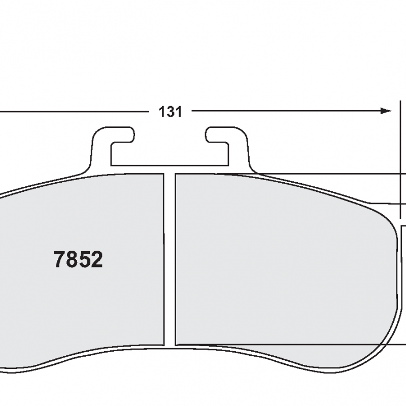 Sprint / medium distance compound with smooth bite. Race brake pads - BMW M3 + Porsche 996 pad