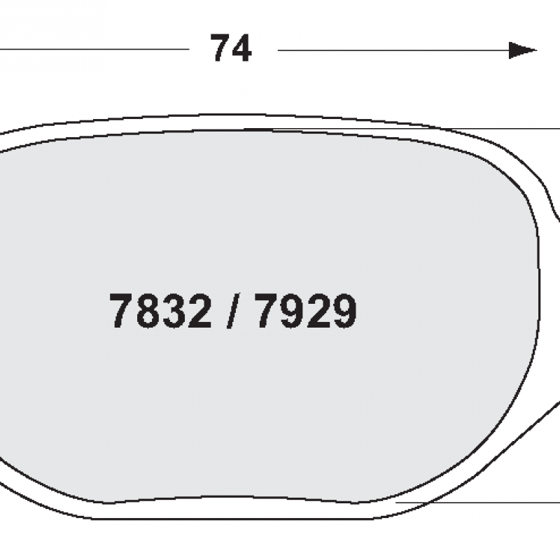 Sprint / medium distance compound with smooth bite. Race brake pads - For PFC ZR29 caliper Sprint / medium distance compound with smooth bite. Race brake pads - For PFC ZR29 caliper