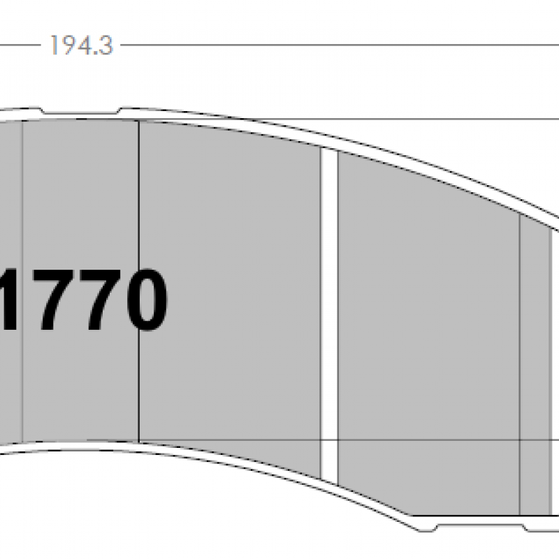 Street brake pads - Ford Expedition / F150 / Lobo front pads