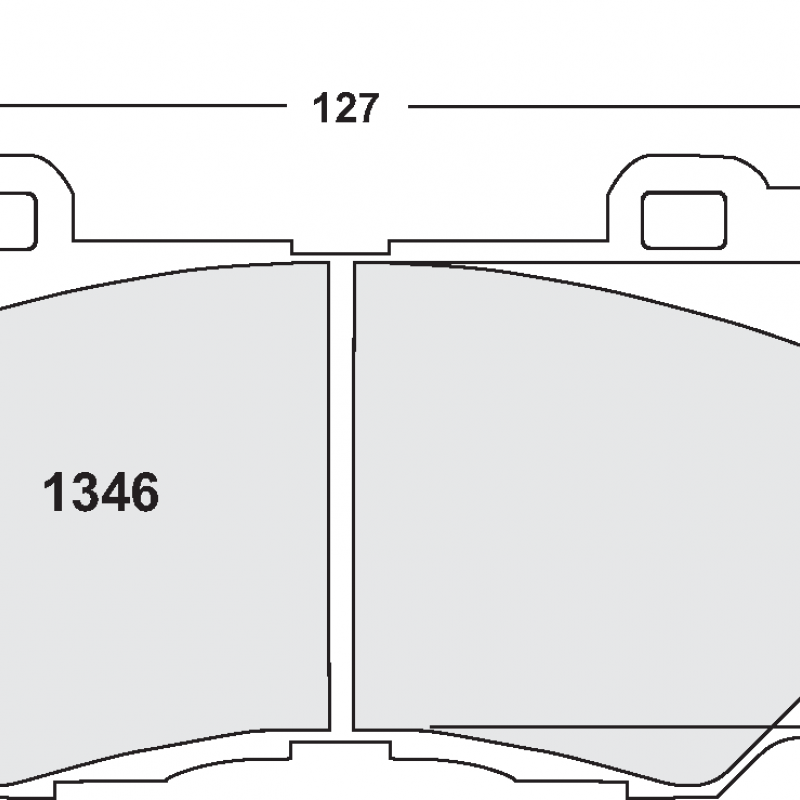 Street brake pads - Nissan 370Z front pad