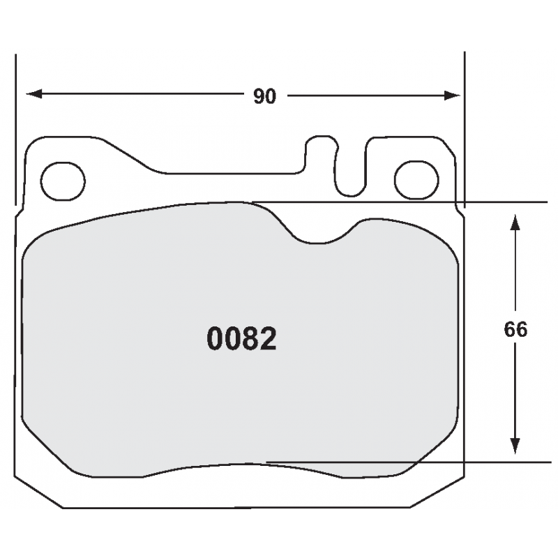Street brake pads - PFC