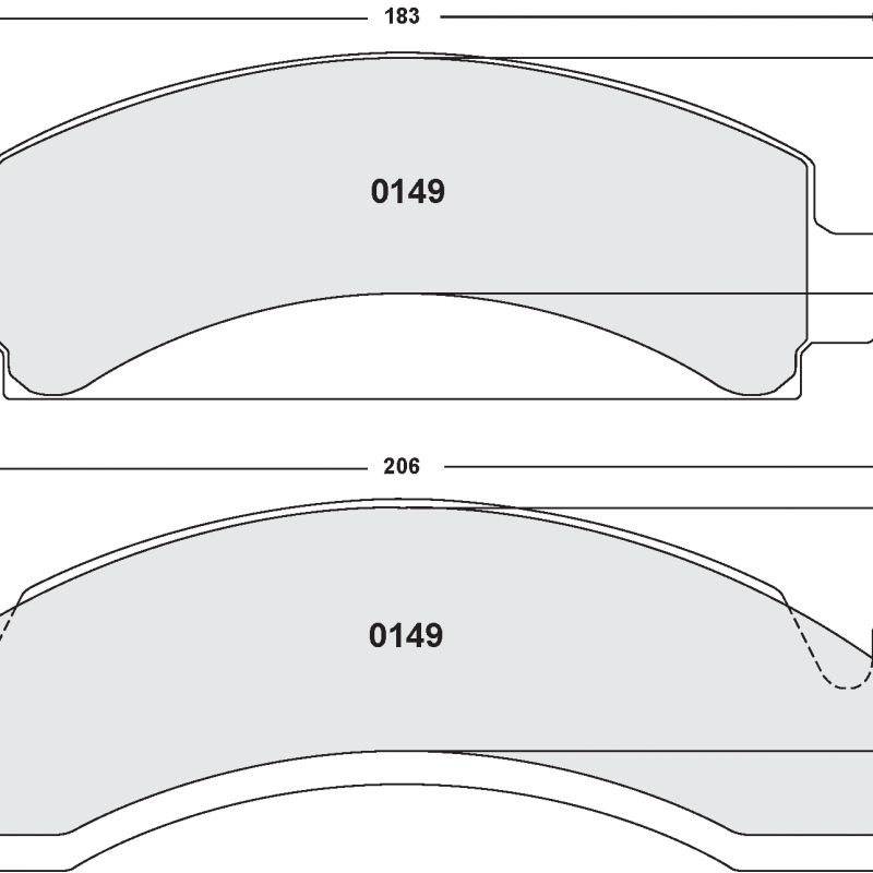 Street brake pads - PFC