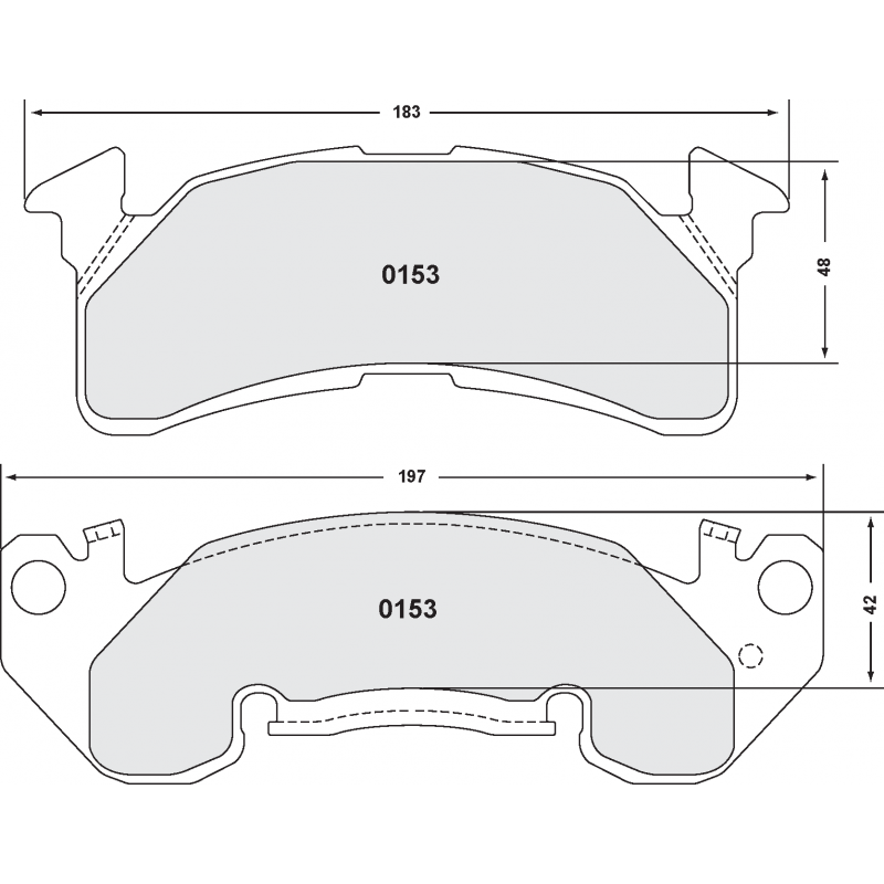 Street brake pads - PFC