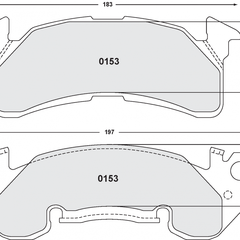 Street brake pads - PFC Street brake pads - PFC