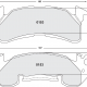 Street brake pads - PFC Street brake pads - PFC