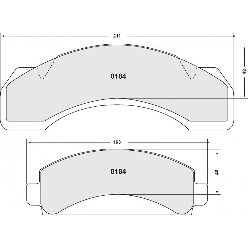 Street brake pads - PFC
