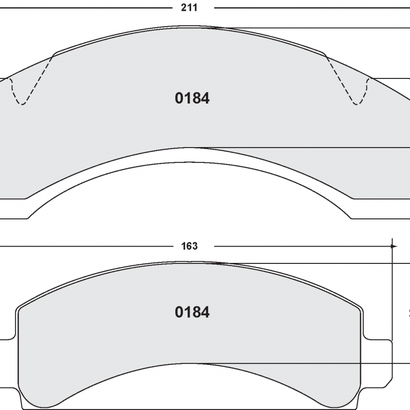 Street brake pads - PFC Street brake pads - PFC