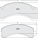 Street brake pads - PFC Street brake pads - PFC