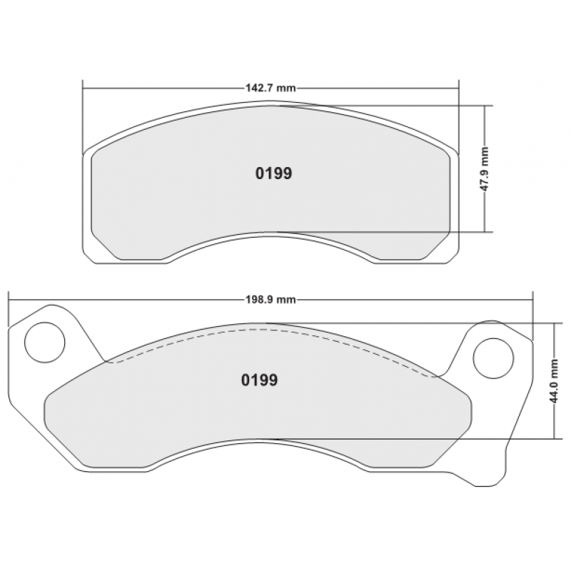 Street brake pads - PFC
