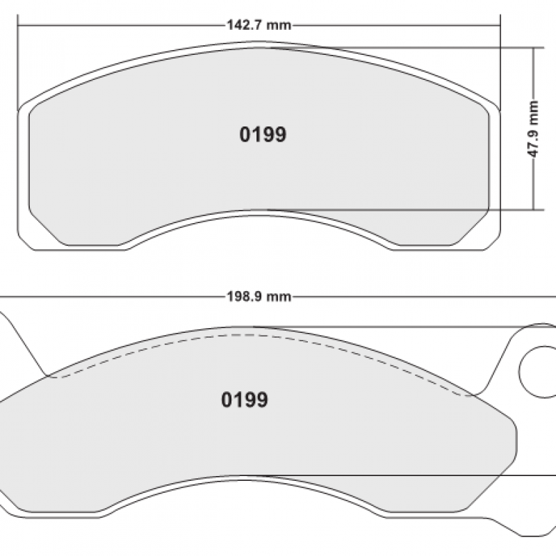 Street brake pads - PFC