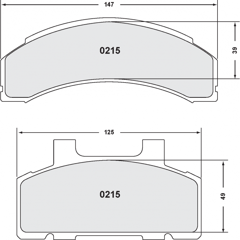 Street brake pads - PFC