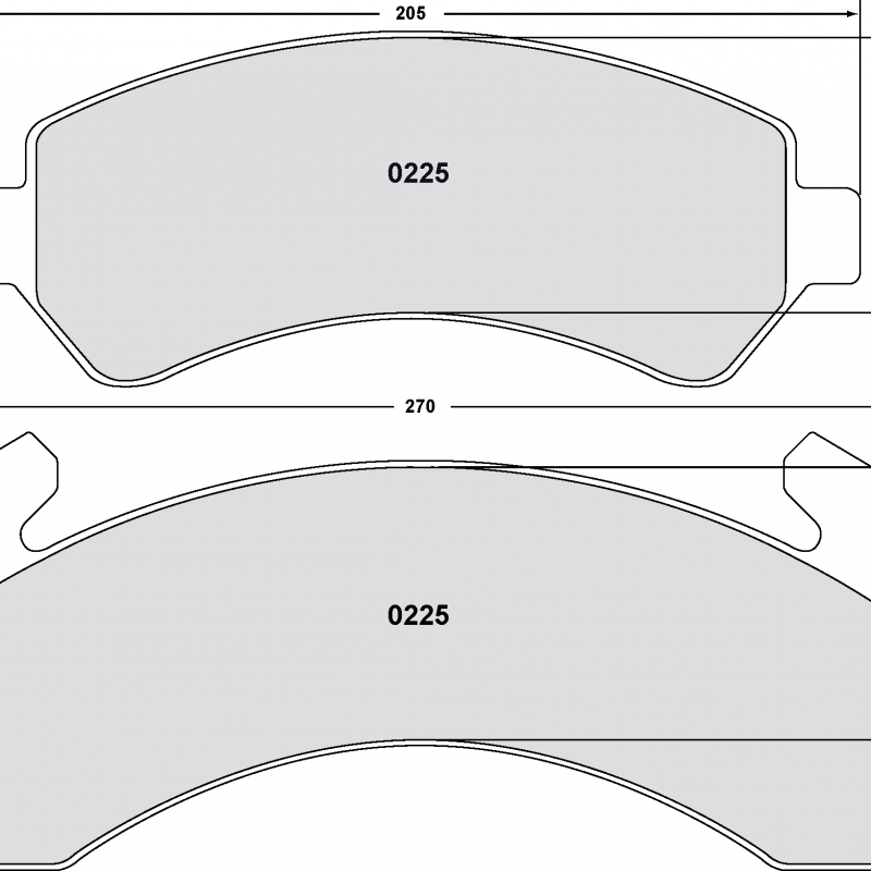 Street brake pads - PFC Street brake pads - PFC