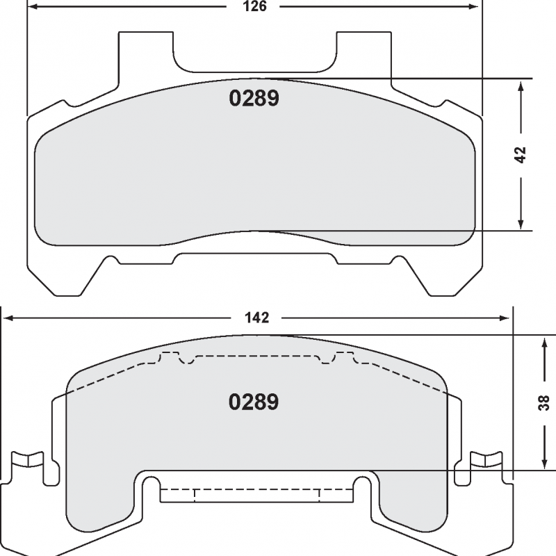 Street brake pads - PFC