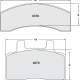 Street brake pads - PFC
