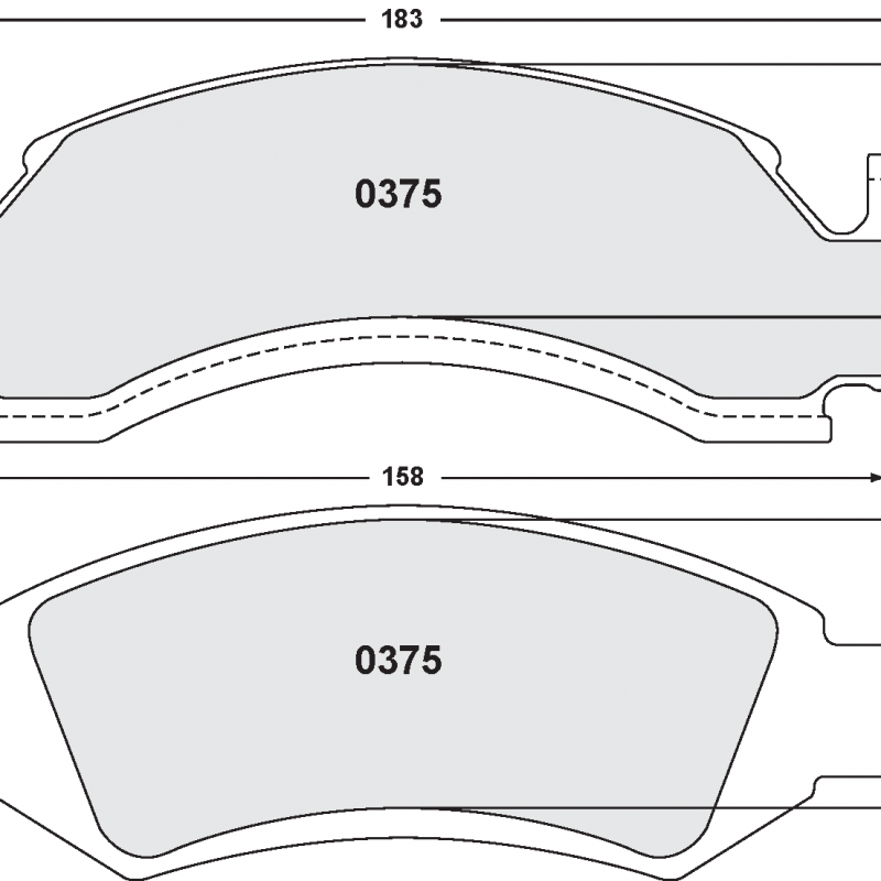 Street brake pads - PFC