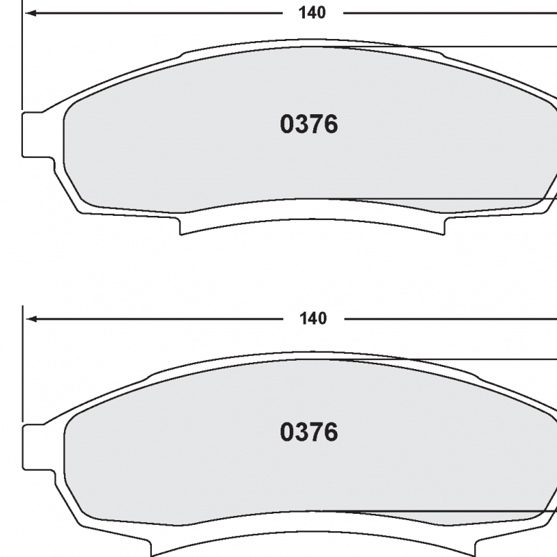 Street brake pads - PFC
