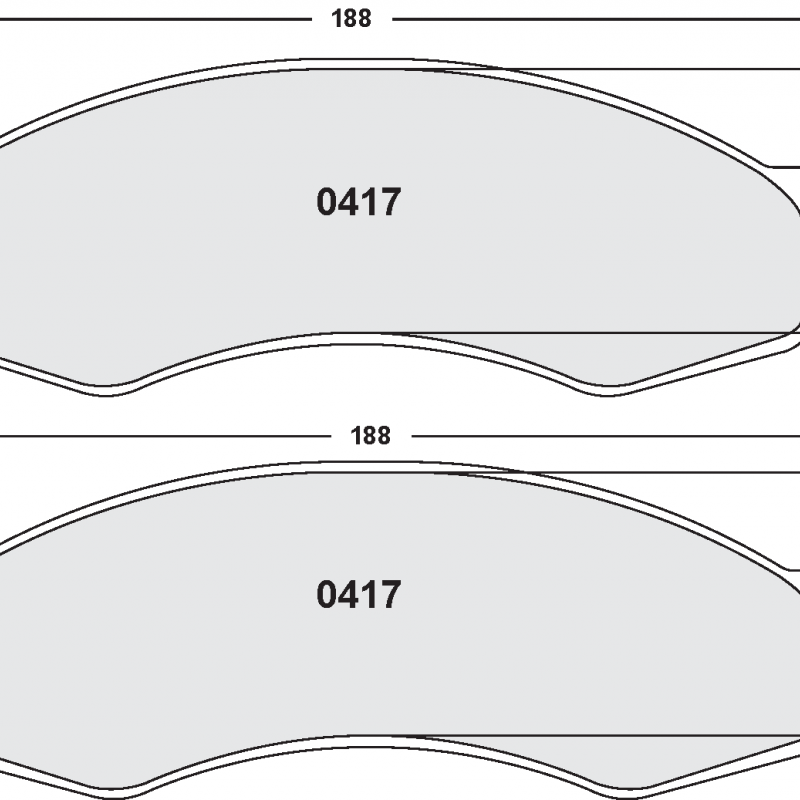 Street brake pads - PFC