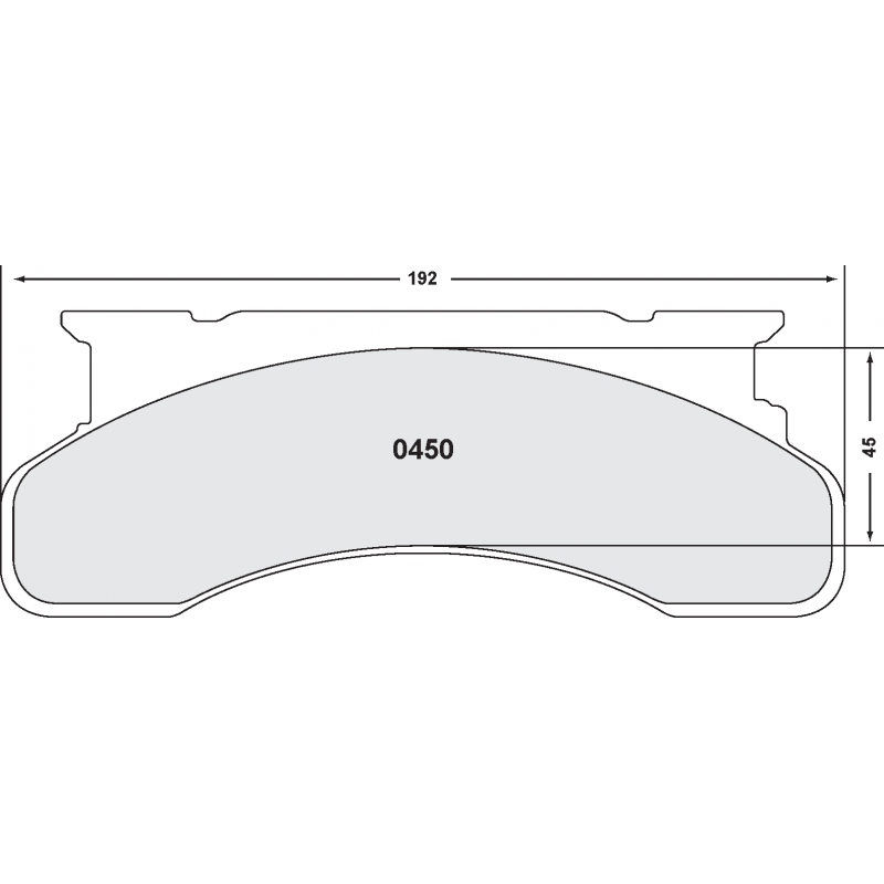 Street brake pads - PFC