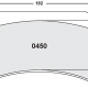 Street brake pads - PFC