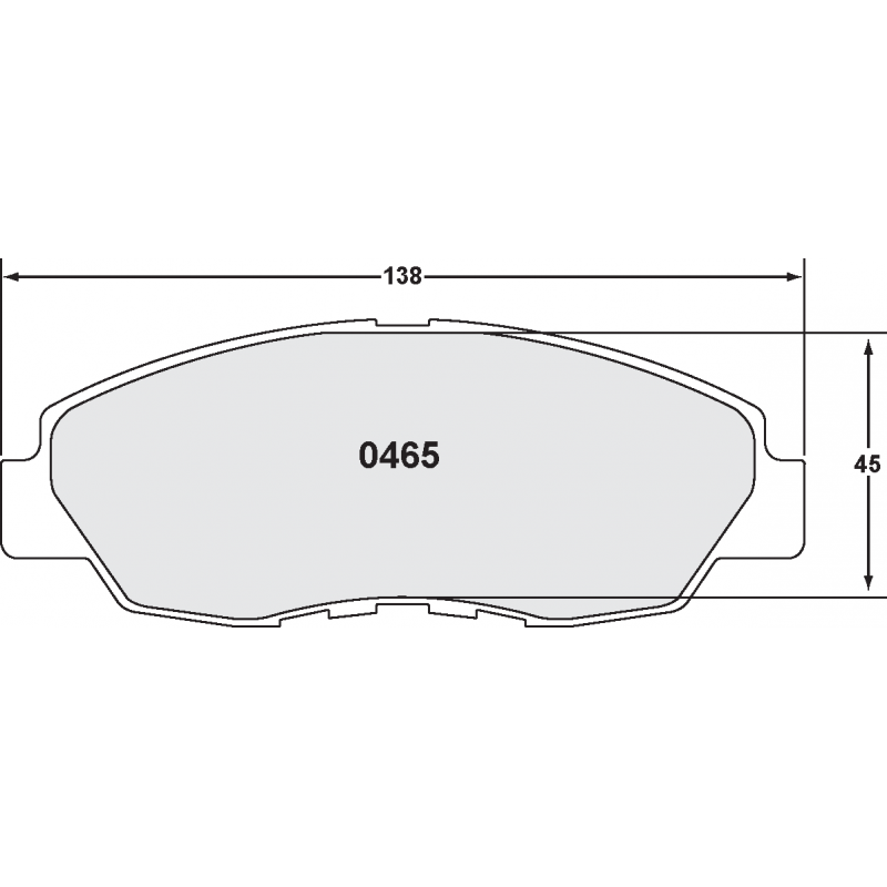 Street brake pads - PFC