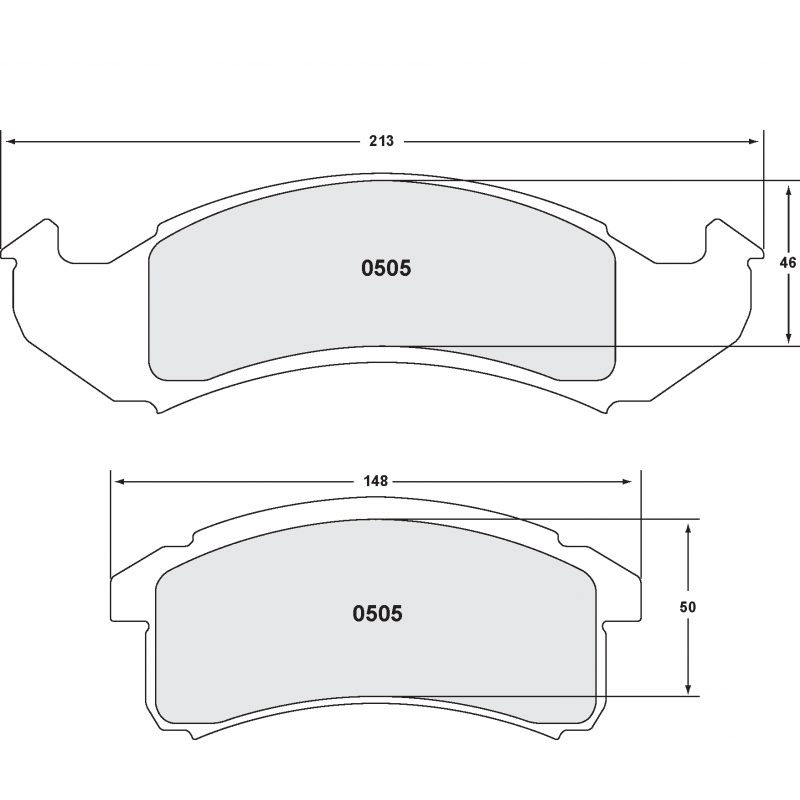 Street brake pads - PFC