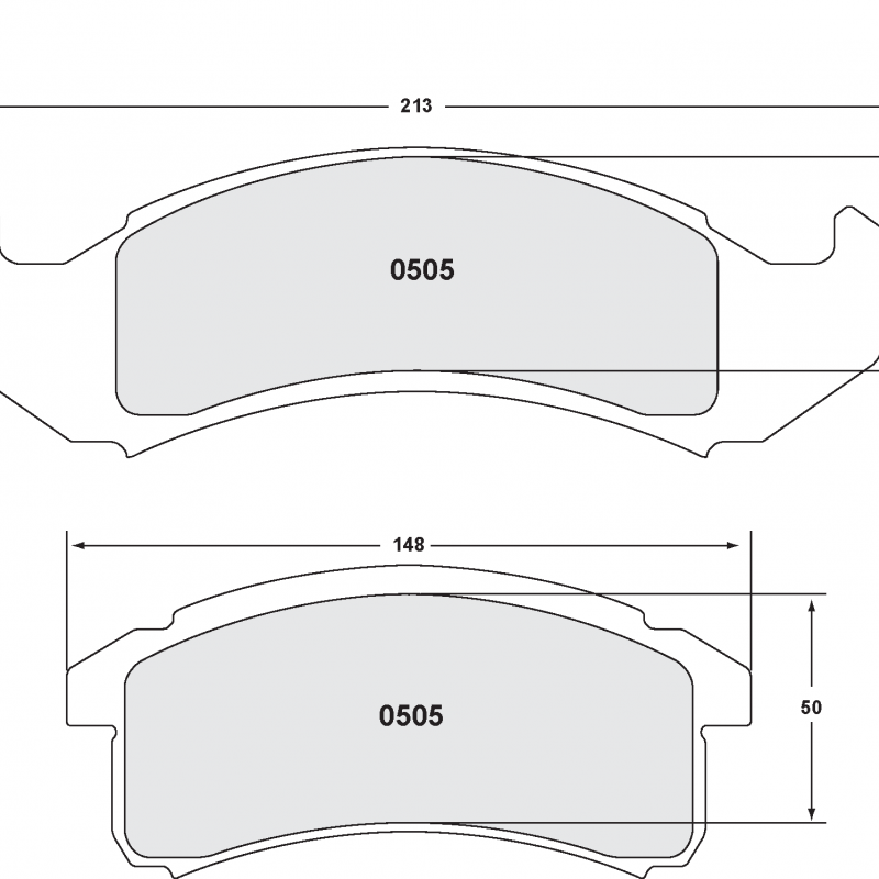 Street brake pads - PFC