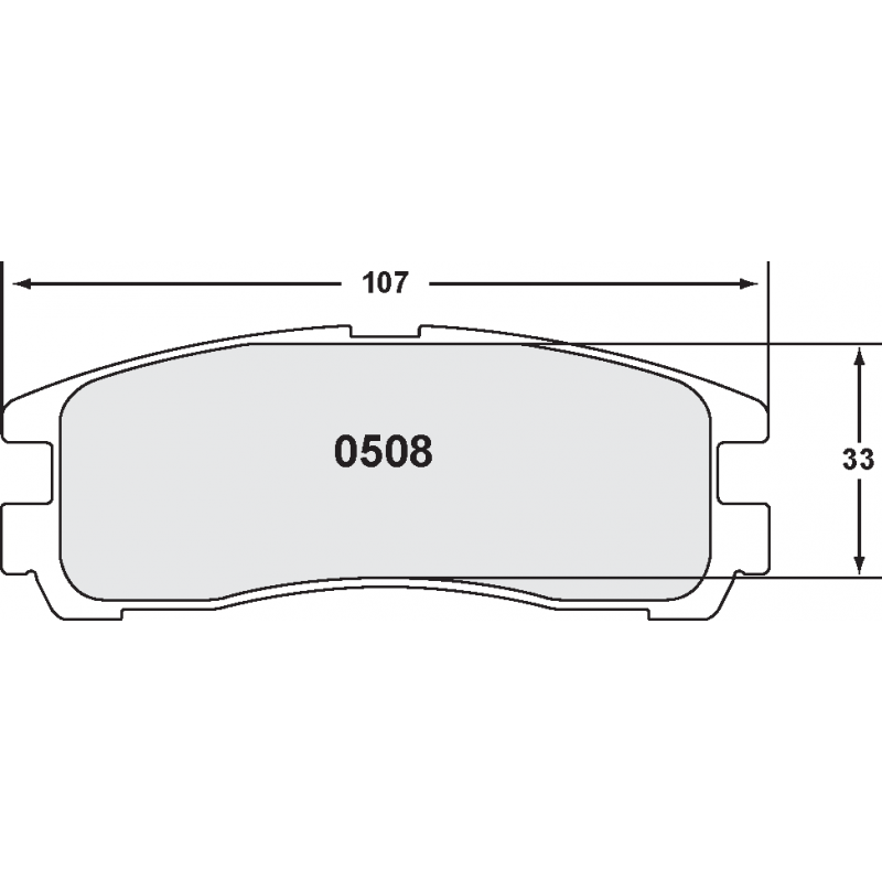 Street brake pads - PFC