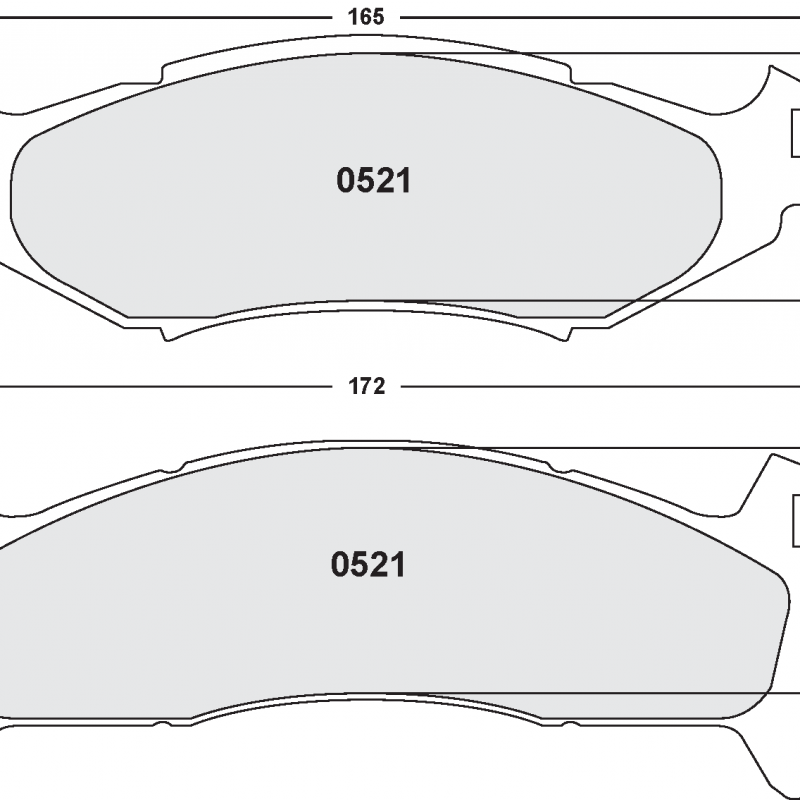 Street brake pads - PFC