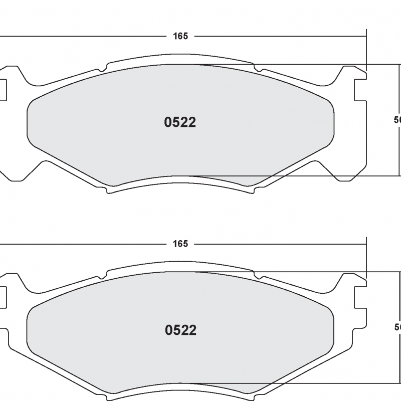 Street brake pads - PFC