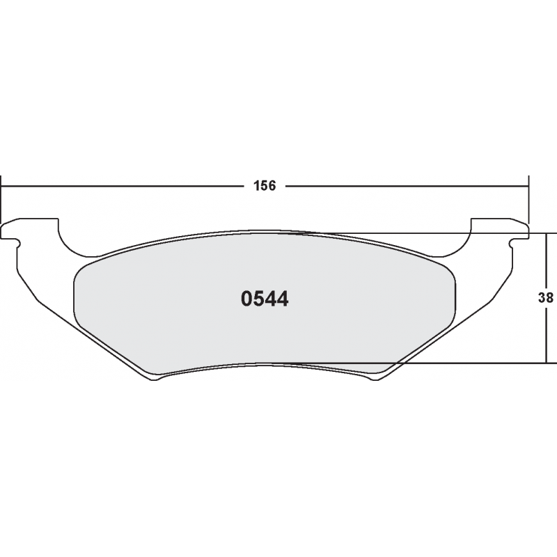 Street brake pads - PFC
