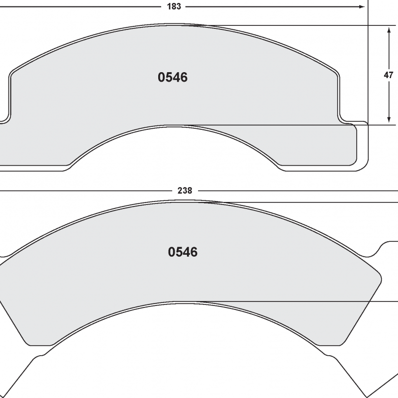 Street brake pads - PFC