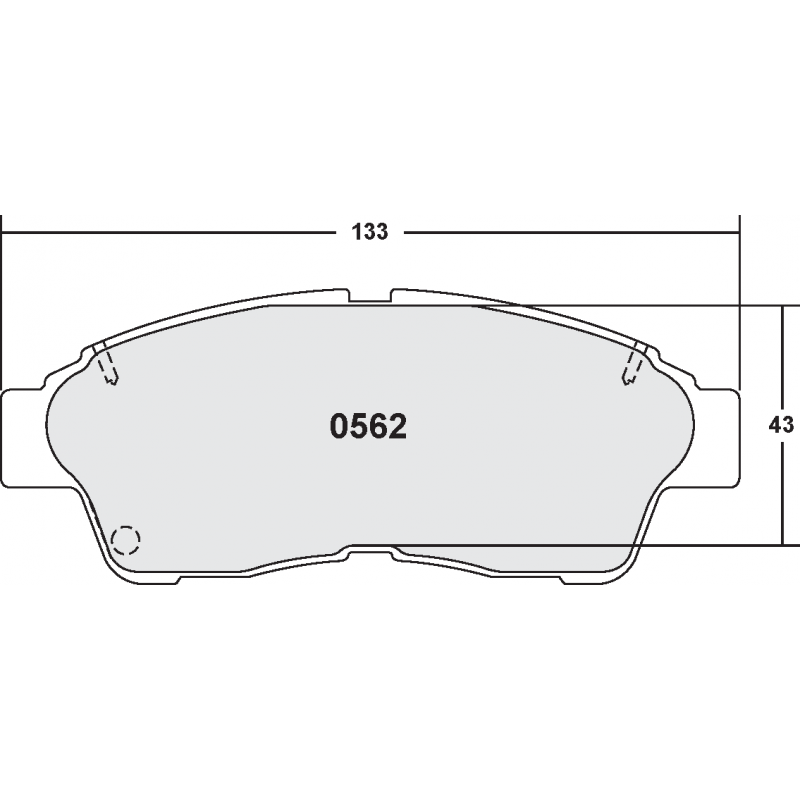 Street brake pads - PFC