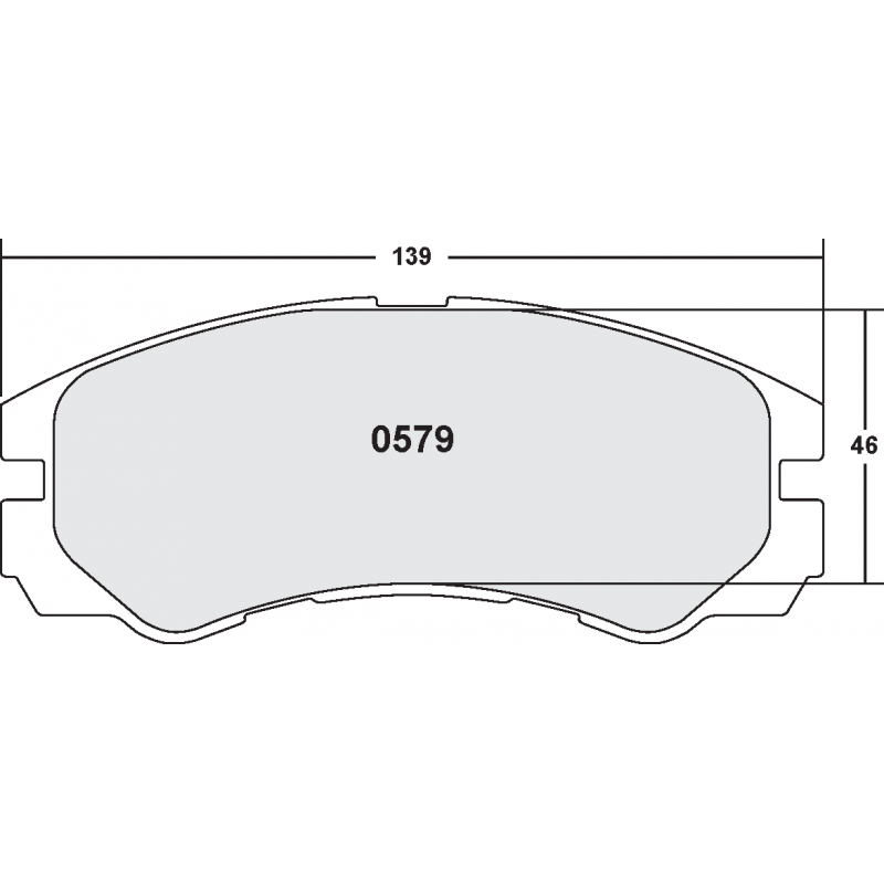 Street brake pads - PFC