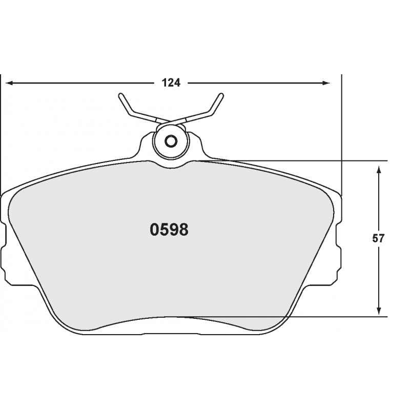 Street brake pads - PFC