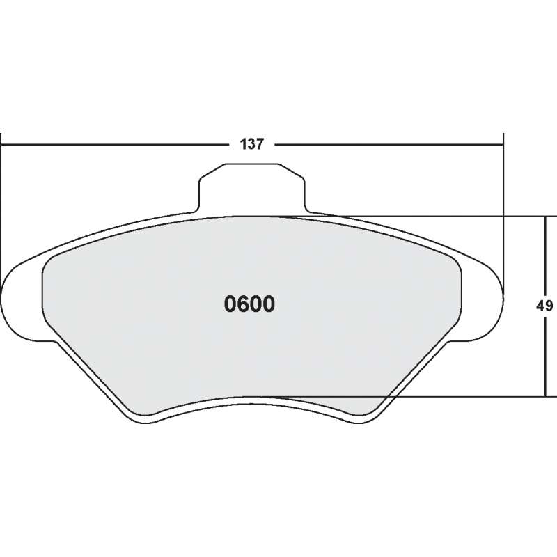Street brake pads - PFC