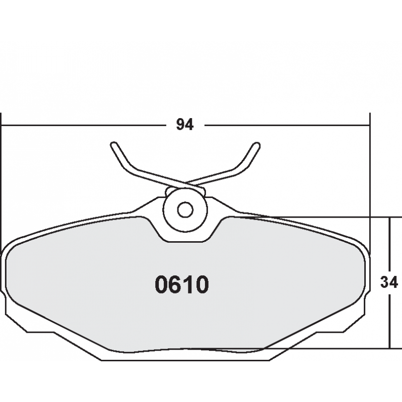 Street brake pads - PFC