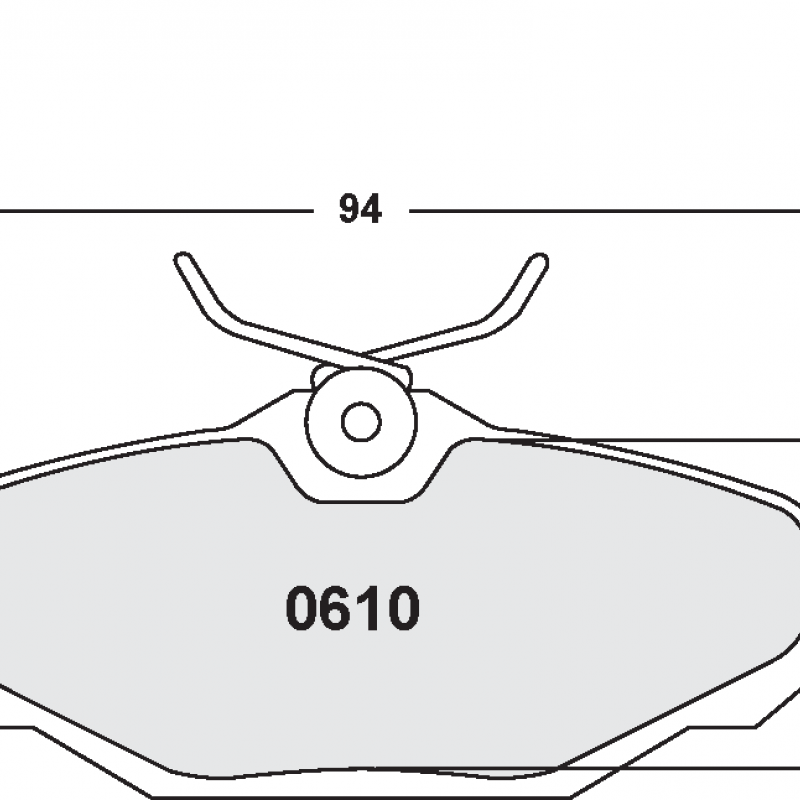 Street brake pads - PFC